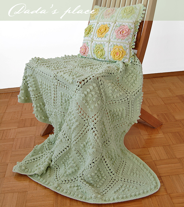 Vintage style crochet blanket Dada's place Bloglovin’